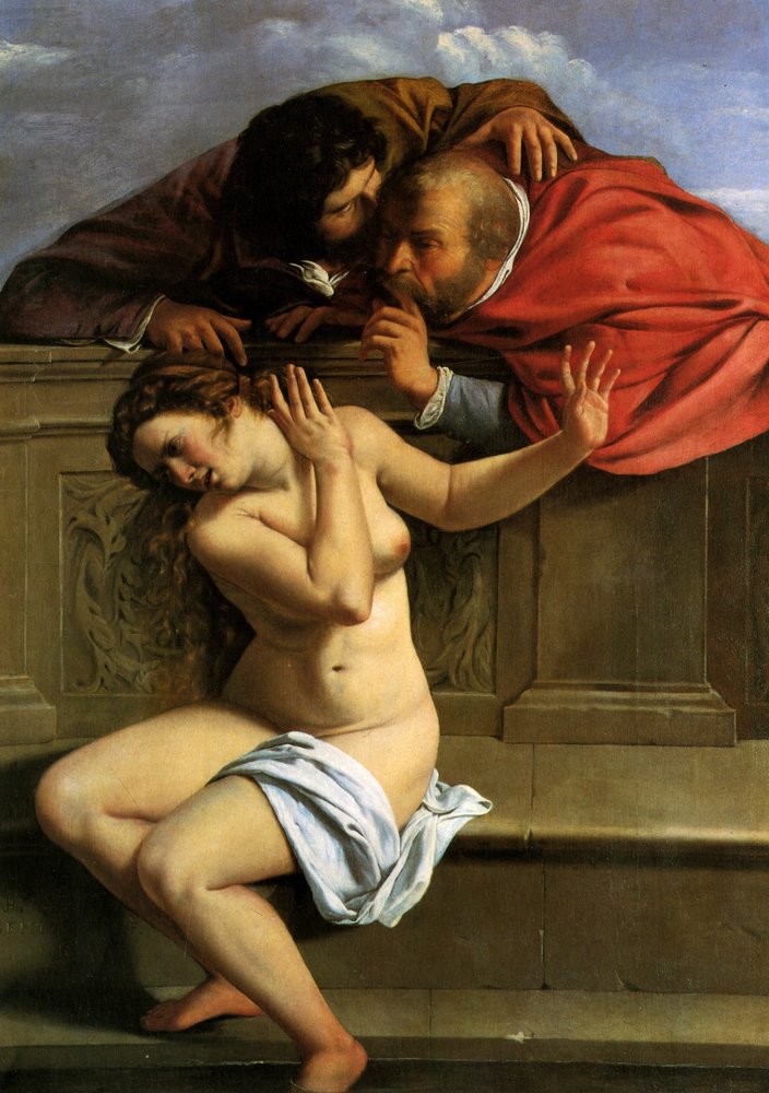 Sanatta Kadına Bakış ve Düzene Başkaldıran Ressam Artemisia Susanna ve Yaslilar min 1