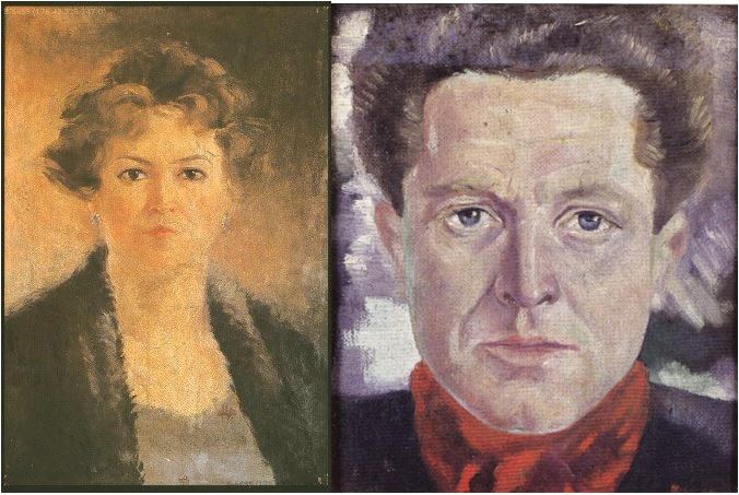 Resimde Şiirde ve Aşkta Nazım Hikmet Celile Hikmet Otoportre min