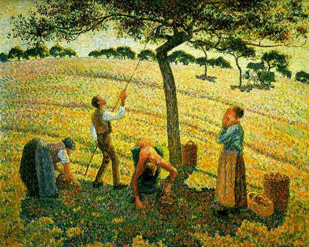 Barışçıl, Anarşist, İşçi Savunucusu Bir Ressam: Camille Pisarro Elma Hasadi min