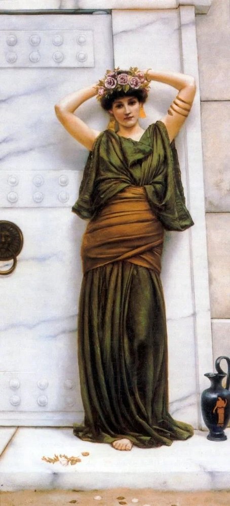 Estetiğin ressamı: John William Godward Ianthe min