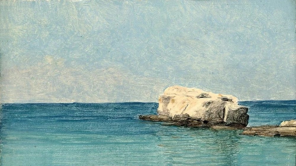 Estetiğin ressamı: John William Godward Kayali Deniz Manzarasi min