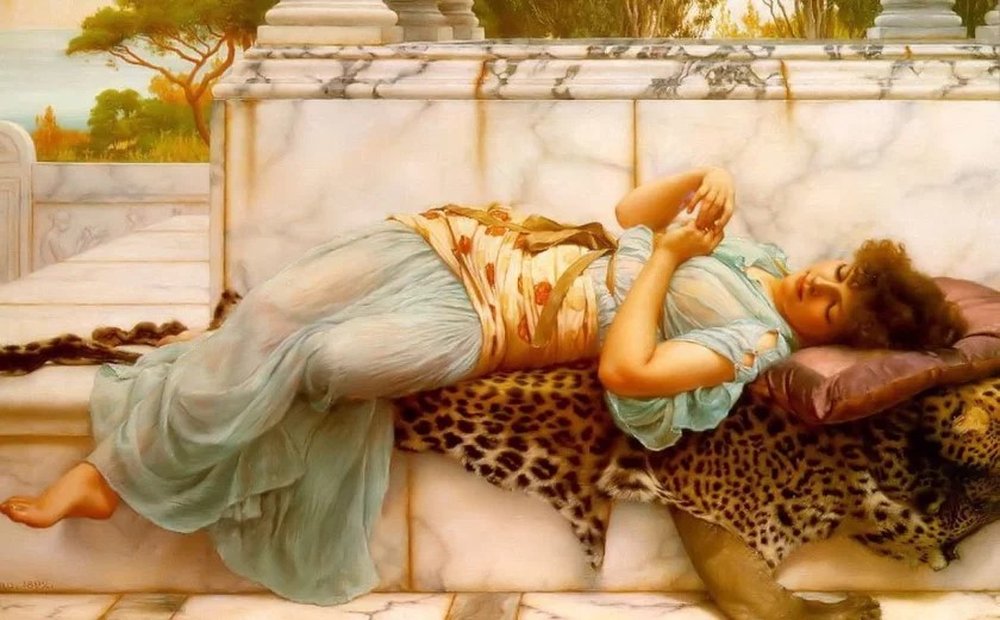 Estetiğin ressamı: John William Godward Nisanli min