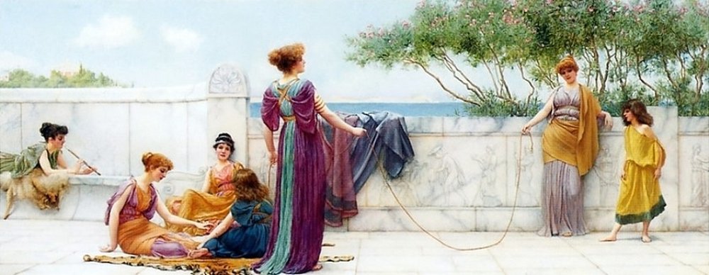 Estetiğin ressamı: John William Godward Oyun Alani min