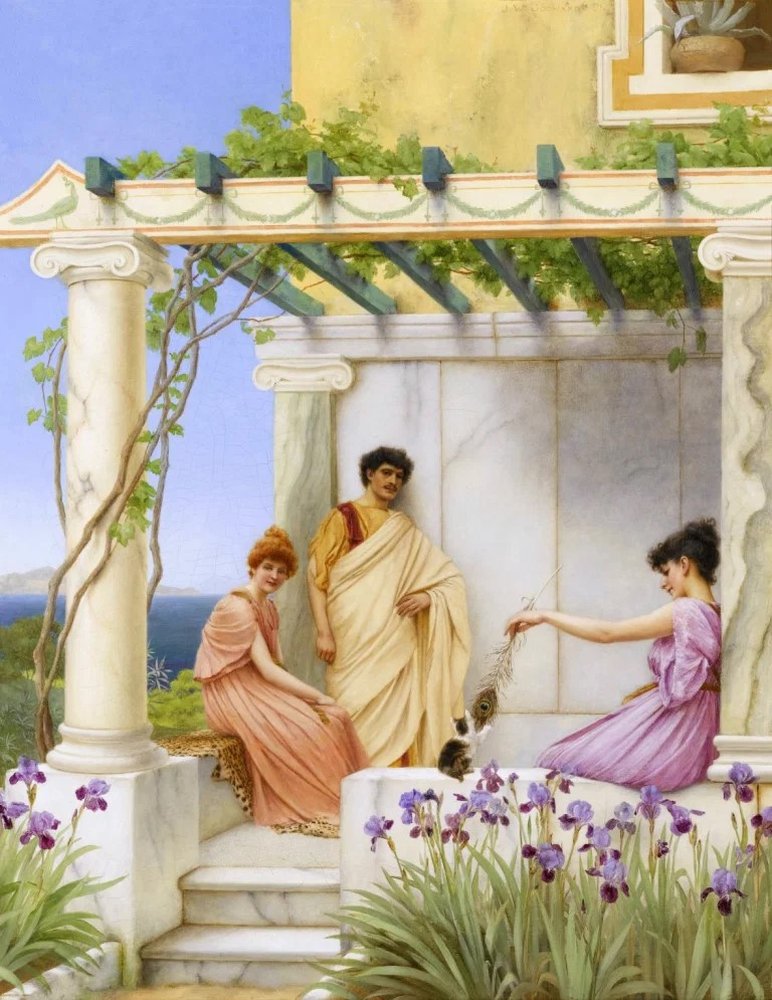 Estetiğin ressamı: John William Godward Oyun Zamani min
