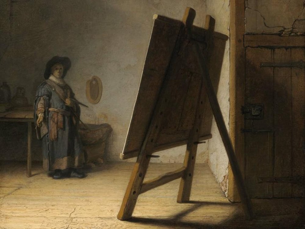Vilhelm Hammershøi’nin Sessizce Konuşan Resimleri Rembrandt Sanatci Studyosunda