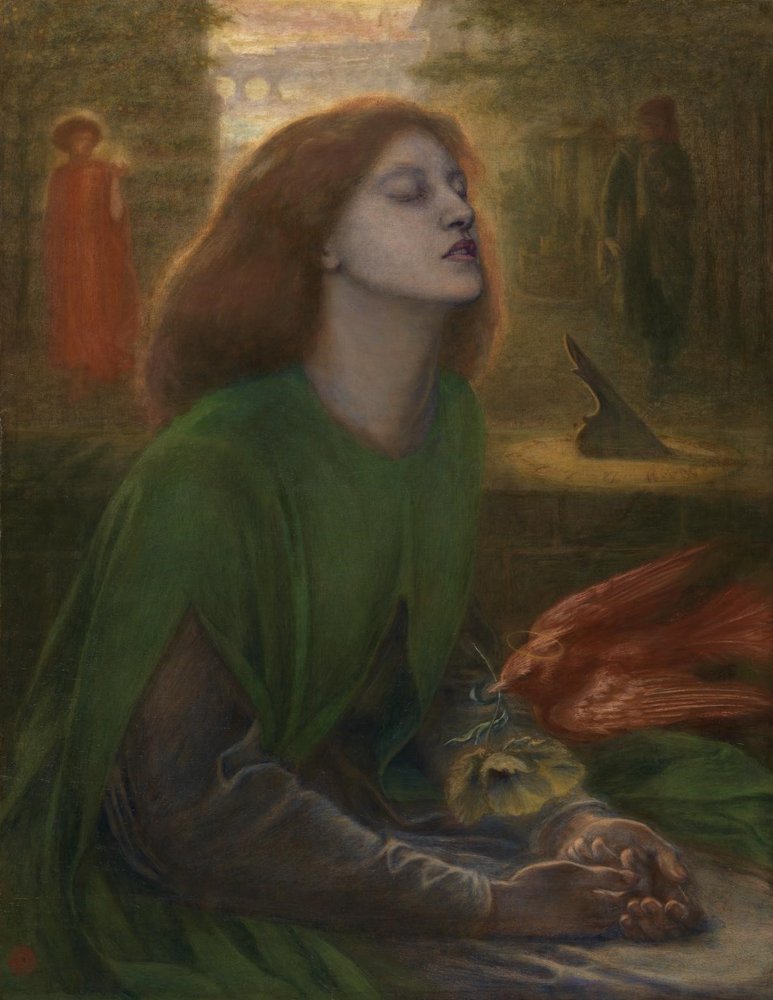 Modellikten Ressamlığa, Elizabeth Siddal’ın Trajik Öyküsü Dante Gabriel Rossetti Beata Beatrix 1864 70 min