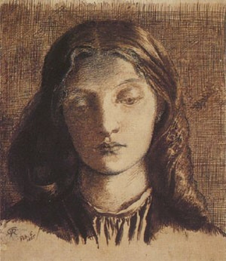 Modellikten Ressamlığa, Elizabeth Siddal’ın Trajik Öyküsü Dante Gabriel Rossetti Elizabeth Siddal 1855 min 1