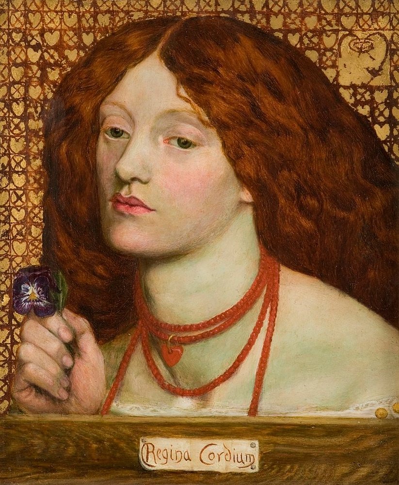 Modellikten Ressamlığa, Elizabeth Siddal’ın Trajik Öyküsü Dante Gabriel Rossetti Regina Cordium 1860 min