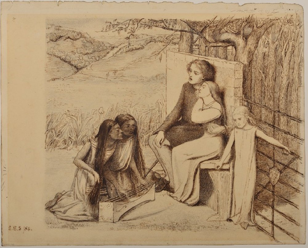 Modellikten Ressamlığa, Elizabeth Siddal’ın Trajik Öyküsü Muzik Dinleyen Asiklar 1854 min