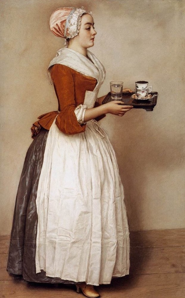 Acıdan Tatlıya, Kırmızı-Kahve Bir Hikâye: Çikolata Jean Etienne Liotard cikolata kiz min