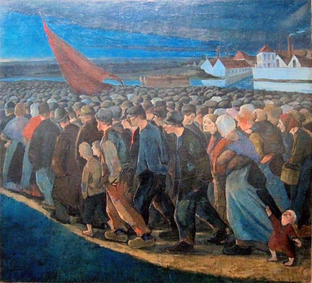 Emekçi Direnişin Sanat Tarihinden Çarpıcı Sahneleri Eugene Laermans min