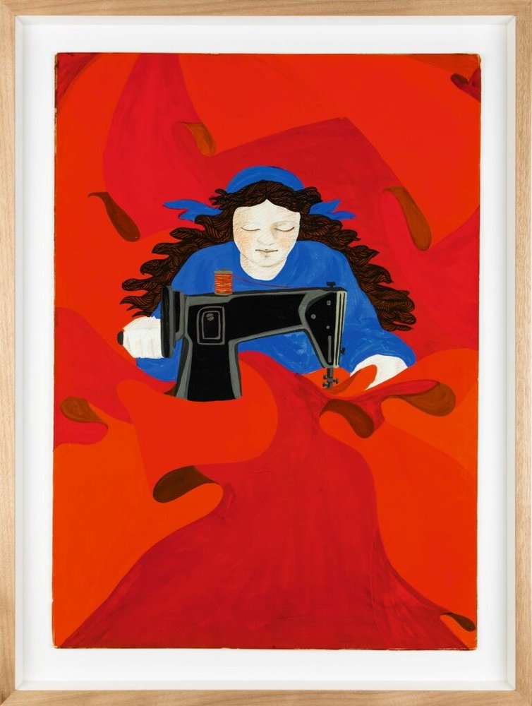 Emekçi Direnişin Sanat Tarihinden Çarpıcı Sahneleri Gulsun Karamustafa Poster icin resim min