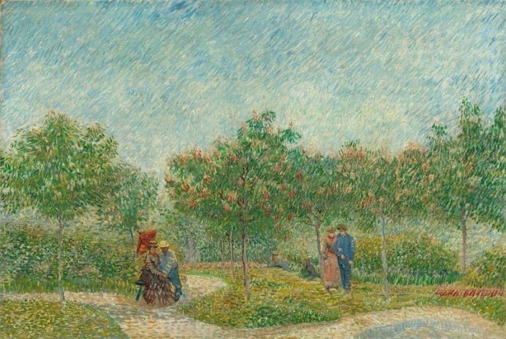 Van Gogh’un Umutsuz Aşkları Flort Eden Ciftlerle Bahce min