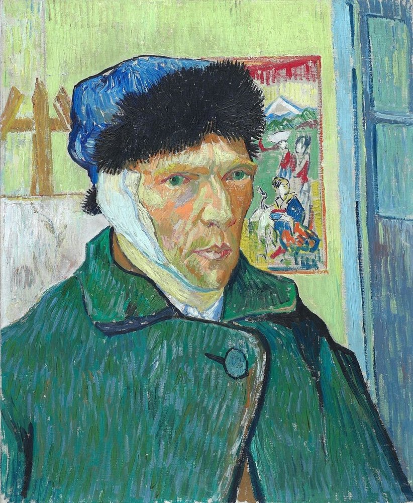 Van Gogh’un Umutsuz Aşkları Sargili Kulakli Otoportre min
