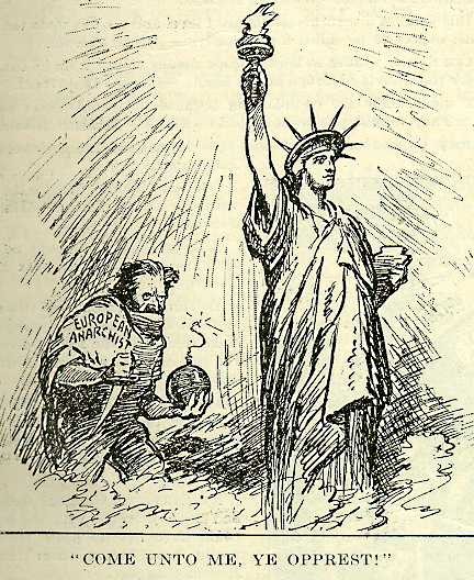 1919da ABDde yayinlanan bir karikatur